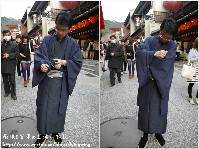 ღ京阪神之挺著大肚飛出去ღDay 2~和服初體驗 & 清水寺漫遊