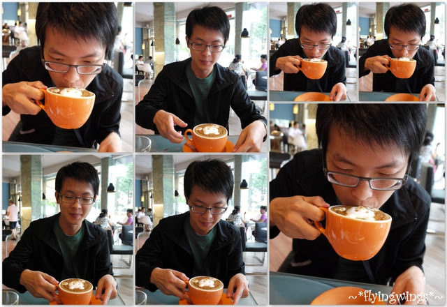 2012。08。05《食》台中。3D立體拉花熊寶寶『52 Café』