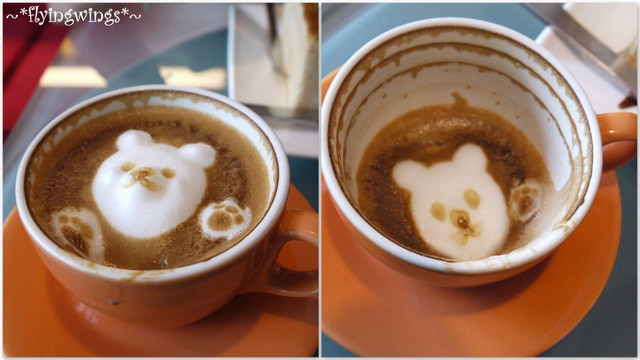 2012。08。05《食》台中。3D立體拉花熊寶寶『52 Café』