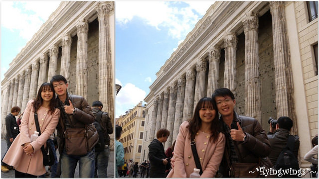 ❤HonEyMOon❤Day10 許個願吧~『特萊維噴泉』、義式合菜2012。04。16