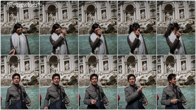 ❤HonEyMOon❤Day10 許個願吧~『特萊維噴泉』、義式合菜2012。04。16