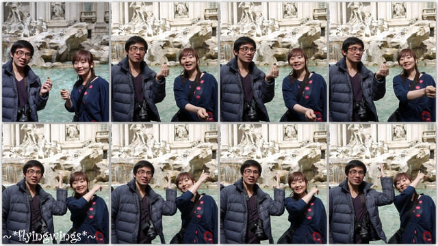 ❤HonEyMOon❤Day10 許個願吧~『特萊維噴泉』、義式合菜2012。04。16