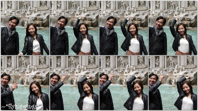 ❤HonEyMOon❤Day10 許個願吧~『特萊維噴泉』、義式合菜2012。04。16