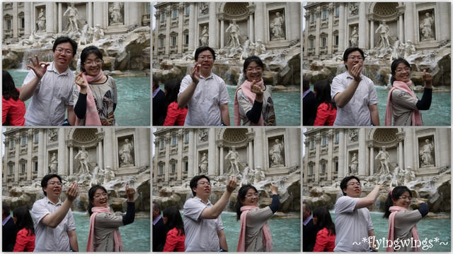 ❤HonEyMOon❤Day10 許個願吧~『特萊維噴泉』、義式合菜2012。04。16