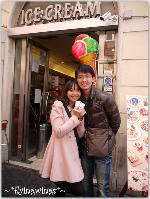 ❤HonEyMOon❤Day10 許個願吧~『特萊維噴泉』、義式合菜2012。04。16