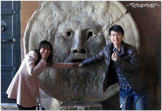 ❤HonEyMOon❤Day10 早安羅馬、『真理之口』、『萬神殿』旁喝『金杯咖啡』2012。04。16