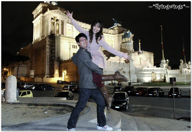 ❤HonEyMOon❤Day 9 入住五星級飯店、久違了中國料理、羅馬夜拍2012。04。15