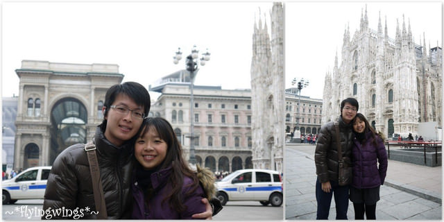 ❤HonEyMOon❤Day 7 站在世界的屋頂『米蘭大教堂』2012。04。13