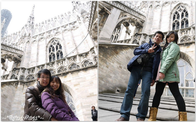 ❤HonEyMOon❤Day 7 站在世界的屋頂『米蘭大教堂』2012。04。13