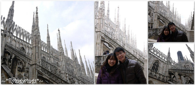 ❤HonEyMOon❤Day 7 站在世界的屋頂『米蘭大教堂』2012。04。13