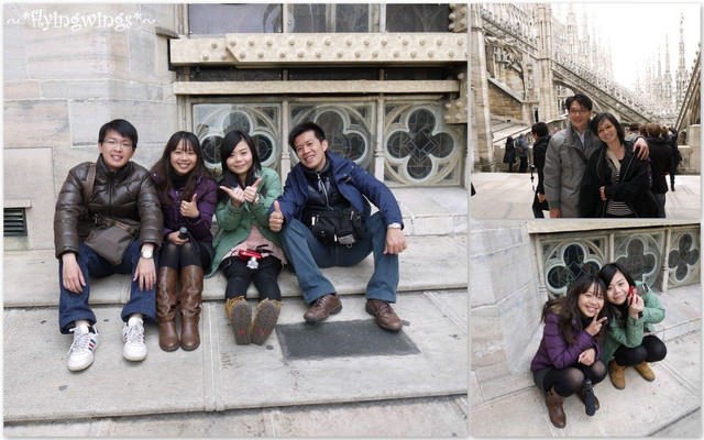 ❤HonEyMOon❤Day 7 站在世界的屋頂『米蘭大教堂』2012。04。13