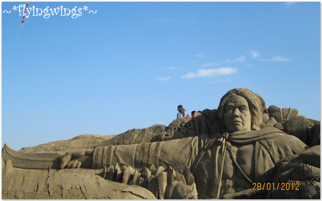 2012。01。28《遊》南投。2012貓羅溪沙雕藝術節