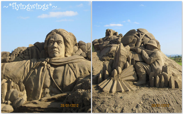 2012。01。28《遊》南投。2012貓羅溪沙雕藝術節