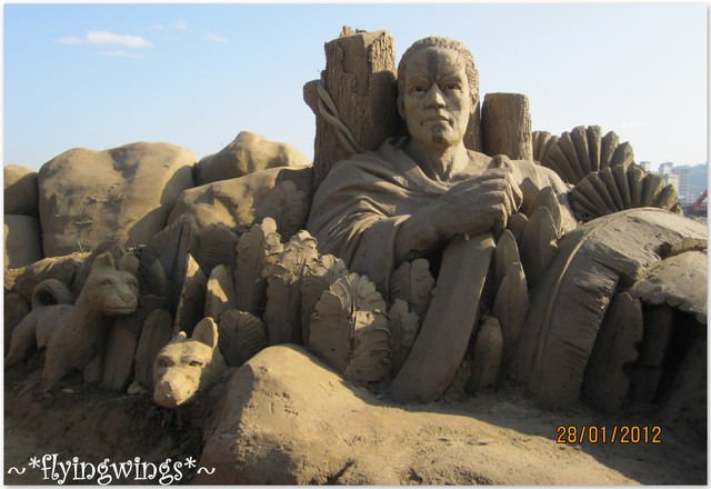 2012。01。28《遊》南投。2012貓羅溪沙雕藝術節
