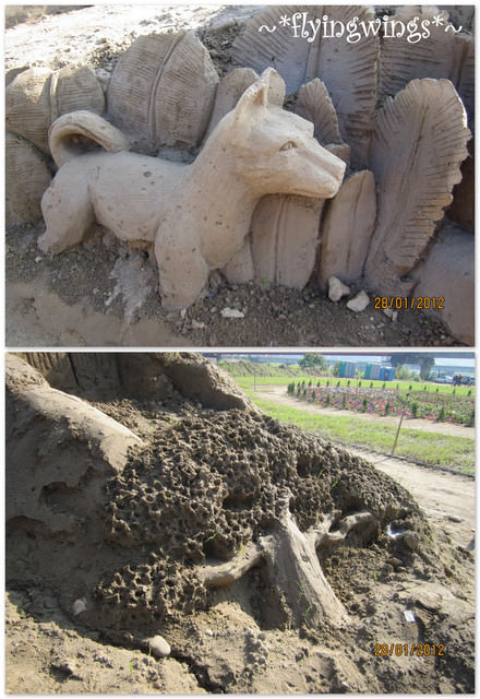 2012。01。28《遊》南投。2012貓羅溪沙雕藝術節