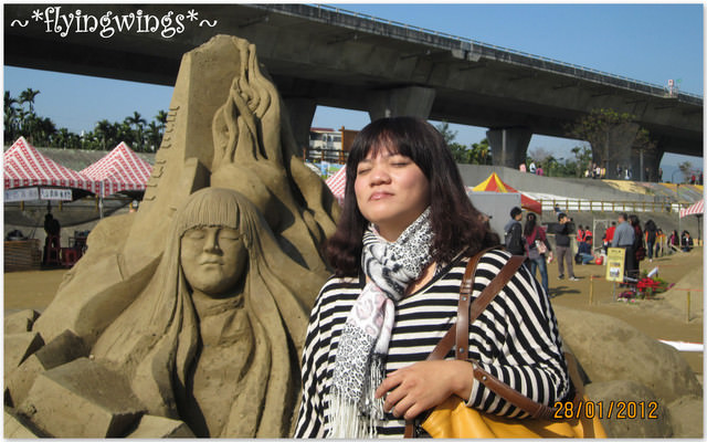 2012。01。28《遊》南投。2012貓羅溪沙雕藝術節