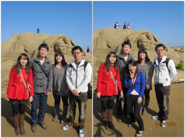 2012。01。28《遊》南投。2012貓羅溪沙雕藝術節