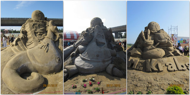 2012。01。28《遊》南投。2012貓羅溪沙雕藝術節