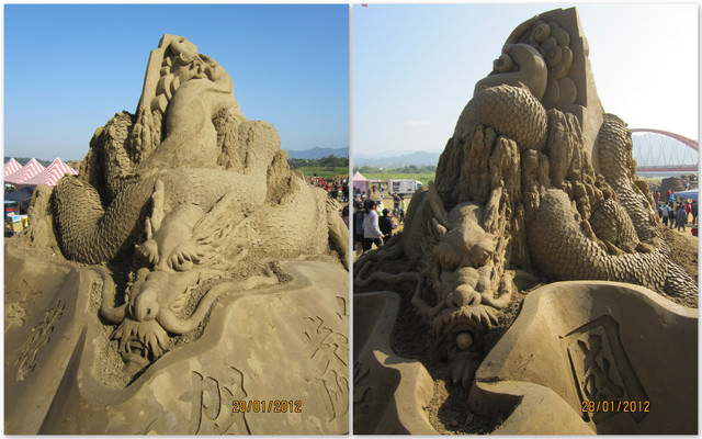 2012。01。28《遊》南投。2012貓羅溪沙雕藝術節