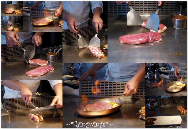 2011。08。21《食》台中。老爺慶生記『夏慕尼。新香榭鐵板燒』-文心店