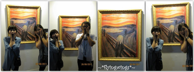 2011。06。26~台中文化創意產業園區。『蒙娜麗莎會說話 世界經典藝術魔幻展』