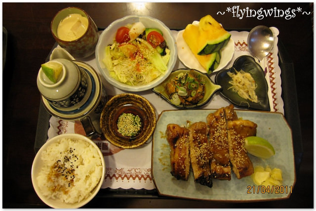 (已歇業)2011。04。21《食》彰化。再訪『三好狸平價精緻日式定食』