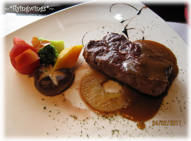 (已歇業)2011。02。24《食》彰化。我的慶功宴『坂。蘭亭園和風洋食館』