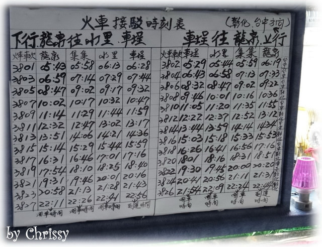 【鐵道旅行。幸福100】第二回。南彰化VS集集支線