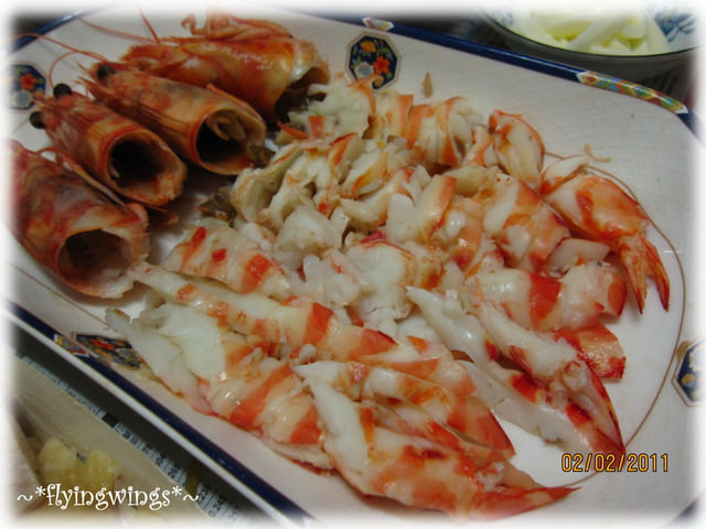 2011。02。02~除夕夜年夜飯