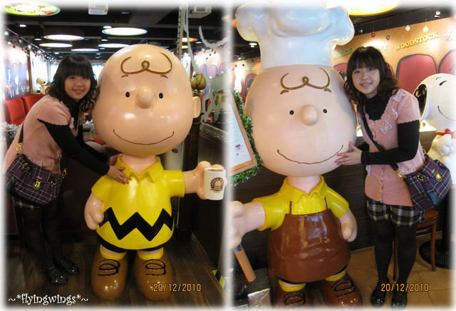 2010香港趴趴造~Day 3~兩個女生的奇幻旅行~查理布朗咖啡專門店