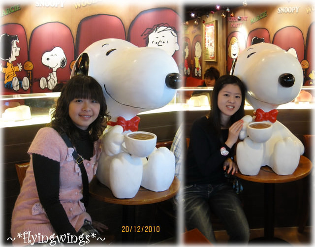 2010香港趴趴造~Day 3~兩個女生的奇幻旅行~查理布朗咖啡專門店