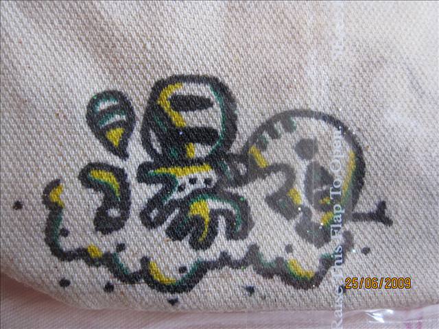 嗨~甲蟲~手繪零錢包
