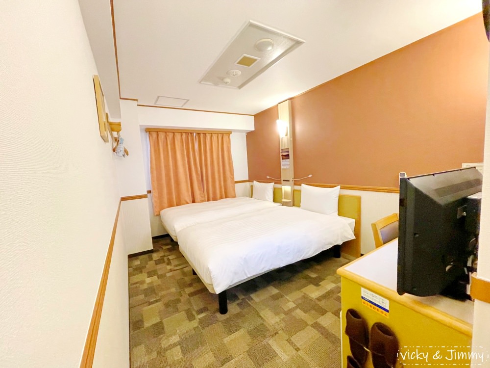 2023名古屋之旅。東橫INN。離機場近就是讚、附免費wifi，一樓有超商，早餐普普但吃得飽