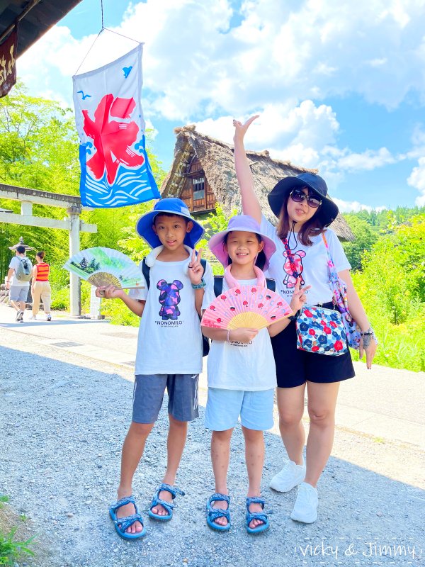 2023名古屋之旅。合掌村。夏天的合掌村超美的，來這悠閒逛逛也不輸大雪景喔!
