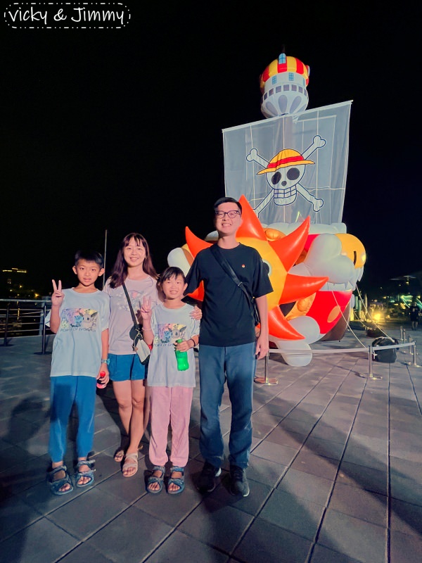 台南安平┃海潮慶典。航海王ONE PIECE 獨家授權於安平休憩碼頭來場慶典，快閃店有許多限定產品，航海王迷還不快追起來!!