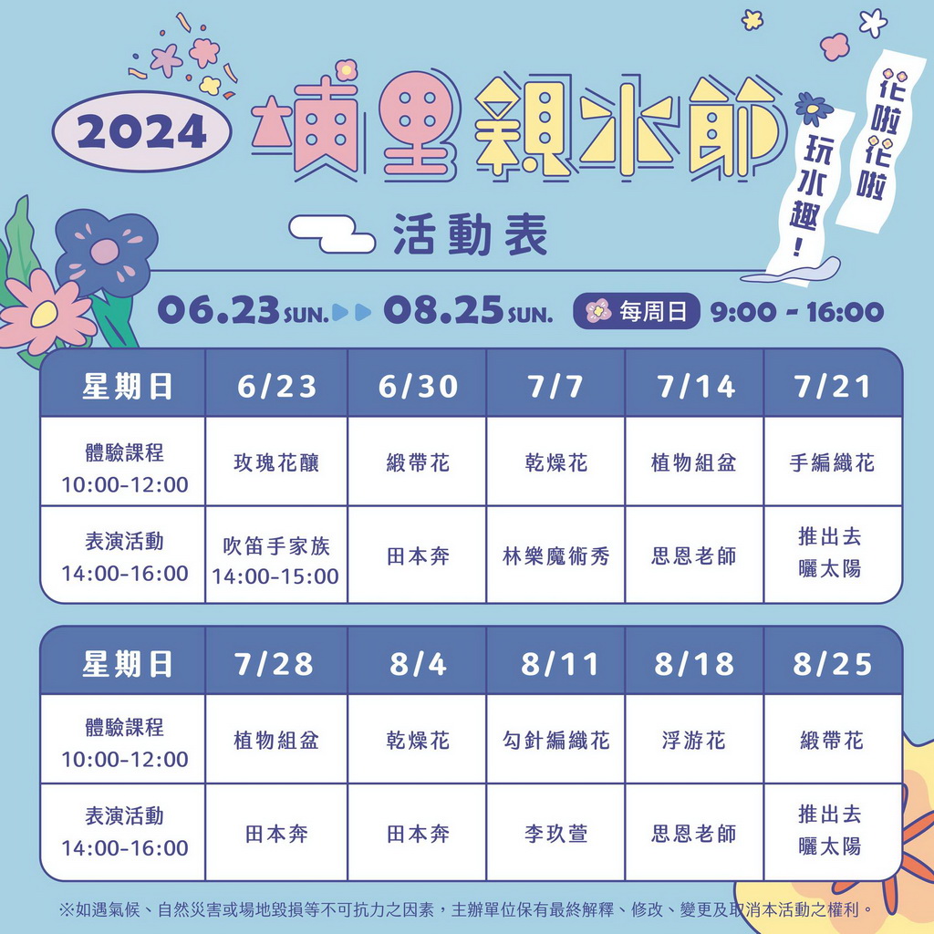 南投埔里┃2024埔里親水節。埔里親水節在桃米!! 免門票、好停車，附設廁所盥洗室，周末還有市集活動喔!!