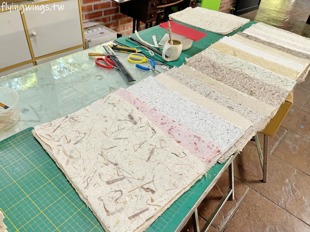 南投埔里┃廣興紙寮。全台第一間造紙觀光工廠，還可以品嘗”可以吃的紙”喔!!