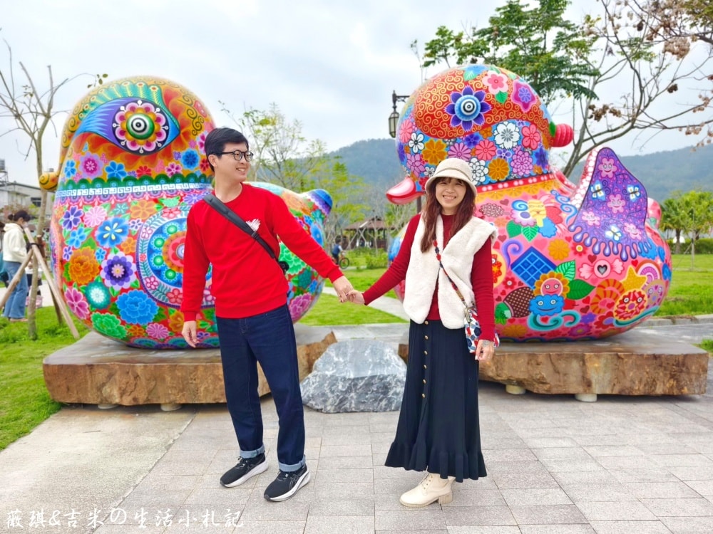 南投埔里┃福興溫泉區親子公園。埔里首座特速公園，除了玩還可以泡溫泉足浴喔!!