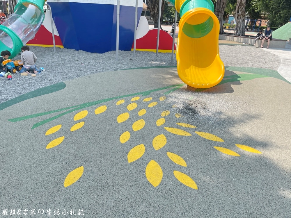 彰化田中┃米寶親子公園。2025年1月全新啟用，以兒童公園舊址為基礎，打造以「米寶」為主題的全新遊樂場!