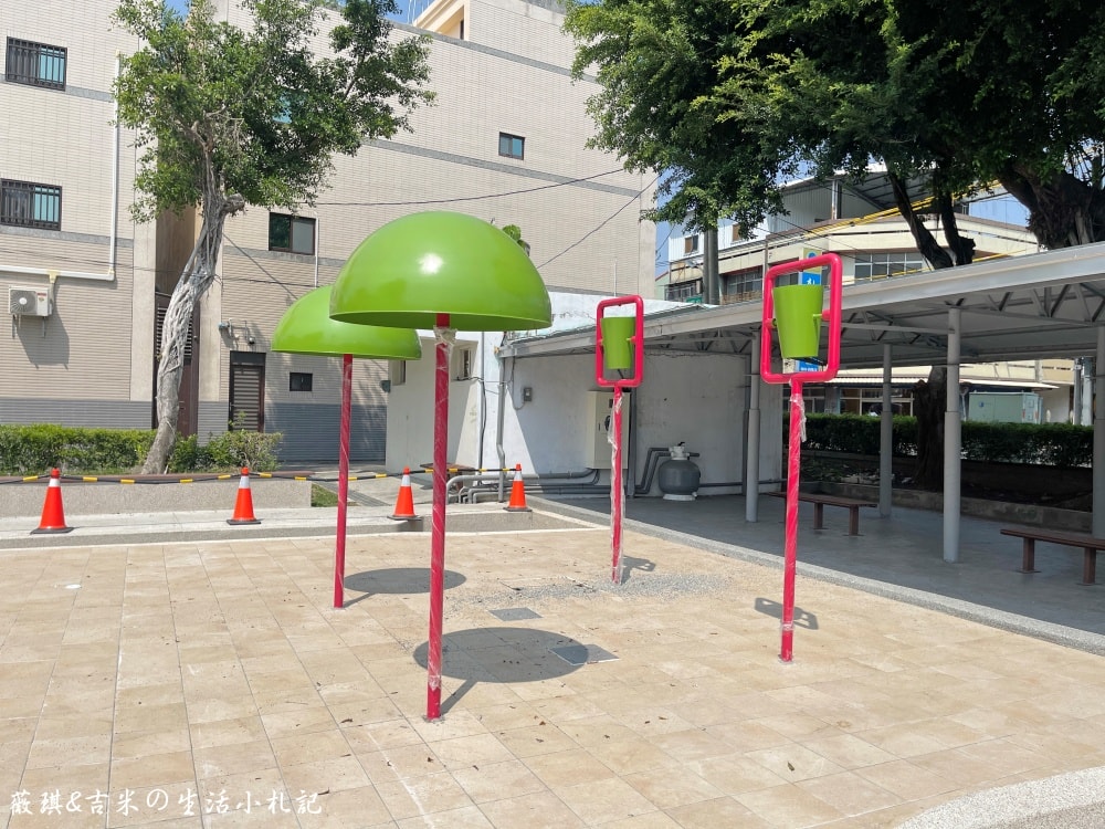 彰化田中┃米寶親子公園。2025年1月全新啟用，以兒童公園舊址為基礎，打造以「米寶」為主題的全新遊樂場!