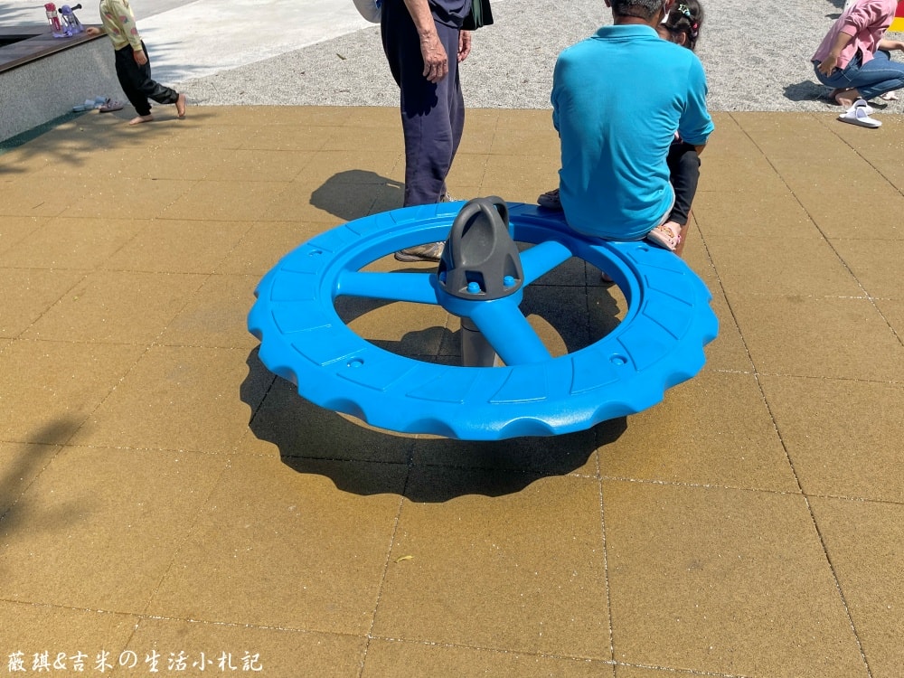 彰化田中┃米寶親子公園。2025年1月全新啟用，以兒童公園舊址為基礎，打造以「米寶」為主題的全新遊樂場!