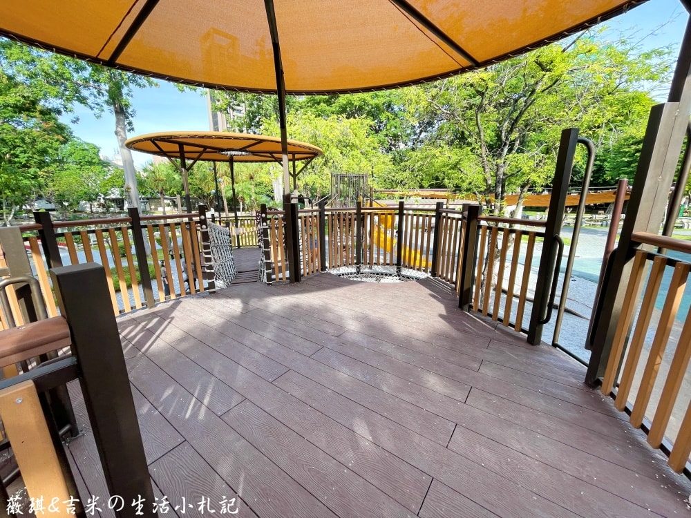 台中北屯┃北屯兒童公園-林間探索遊戲場。113年9月新增林間探索遊戲場，為老公園注入新生命!