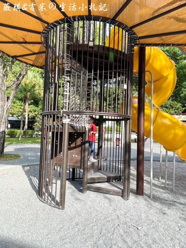台中北屯┃北屯兒童公園-林間探索遊戲場。113年9月新增林間探索遊戲場，為老公園注入新生命!