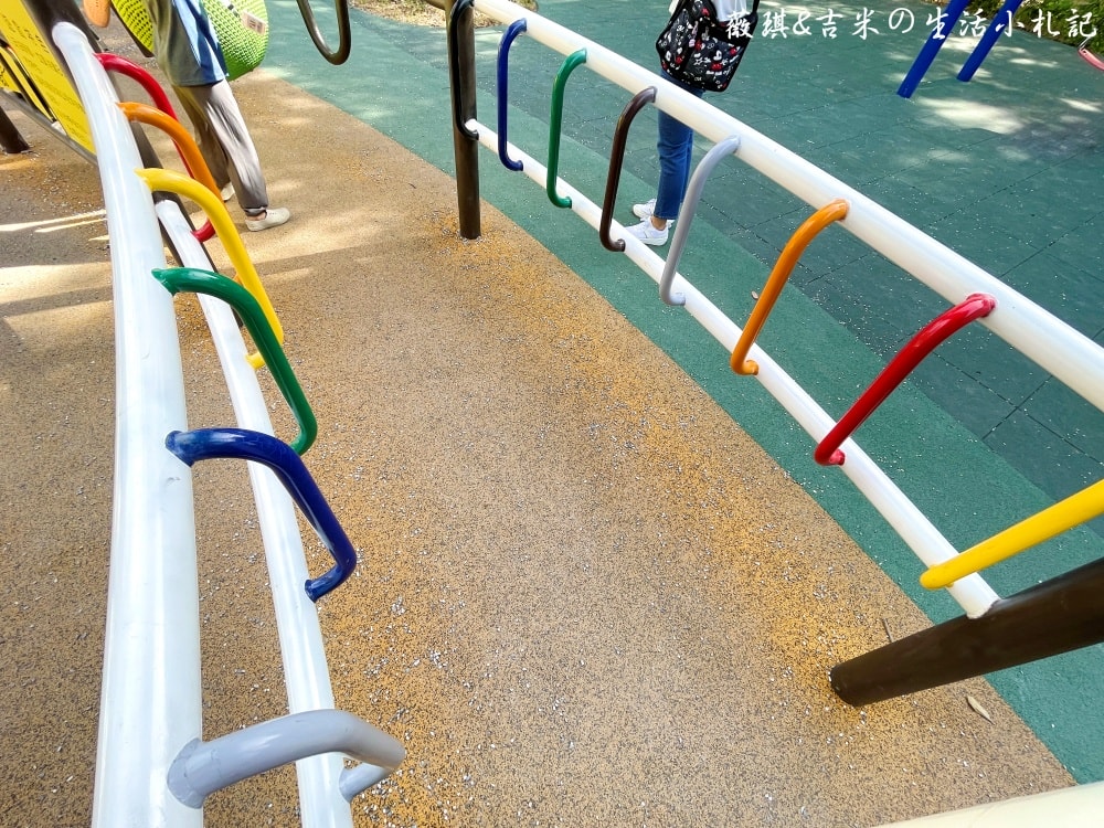 台中北屯┃北屯兒童公園-林間探索遊戲場。113年9月新增林間探索遊戲場，為老公園注入新生命!