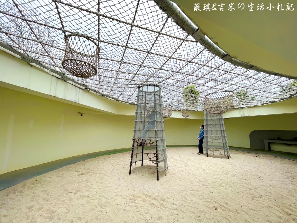 嘉義西區┃北香湖公園-綠豆仁遊戲場。可愛綠豆苗意象公園,大片編織網挑戰你的膽量!! - 第6張圖 嘉義西區┃北香湖公園-綠豆仁遊戲場。可愛綠豆苗意象公園,大片編織網挑戰你的膽量!!
