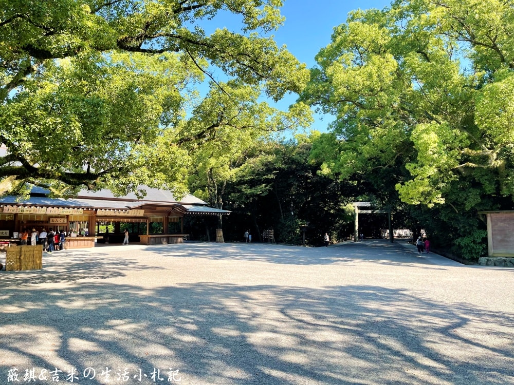 2023名古屋之旅。熱田神宮。超過1,900年的悠久歷史，是名古屋首屈一指的能量景點!