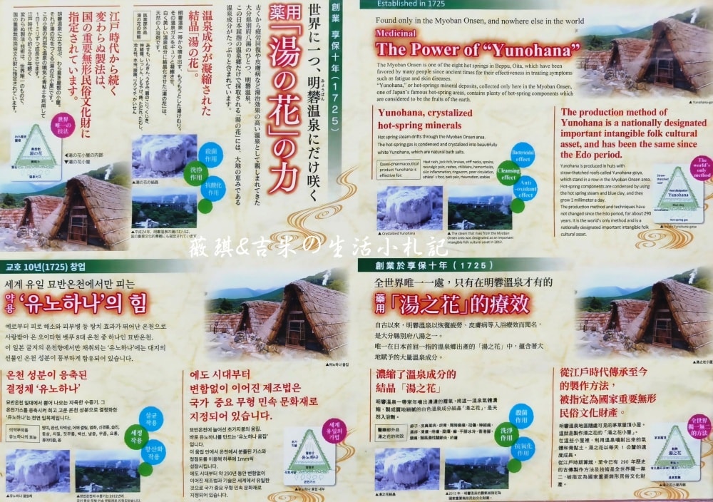 2024北九州自由行。別府地獄「岡本屋」蒸布丁、明礬湯之花-湯之里散策