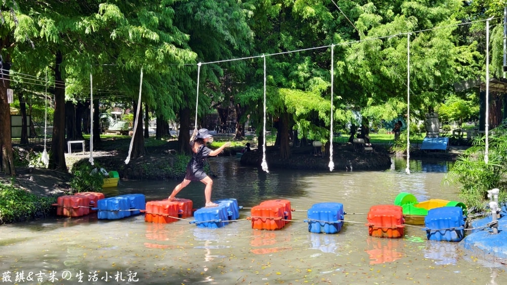 彰化溪湖┃沐卉親子農場。滾輪溜滑梯、手搖船、水滑梯、攀樹，這邊通通滿足你!!(2025/9最新版)